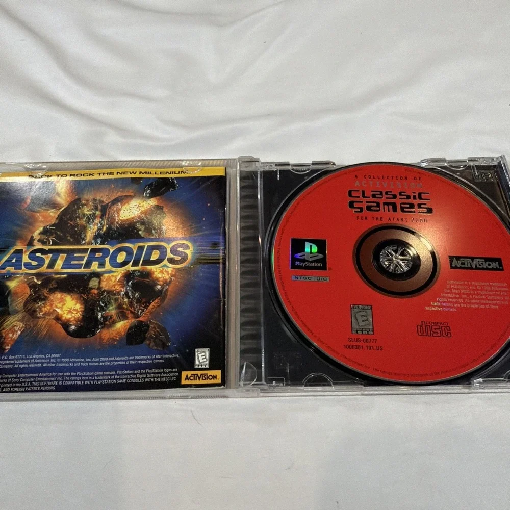 PS1‎ Game Lot Activision Classics Fishing Game & More Complete PlayStation 1
